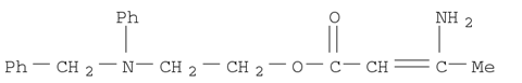 3-Amino-2-butenoic acid 2-[phenyl(phenylmethyl)amino]ethyl ester